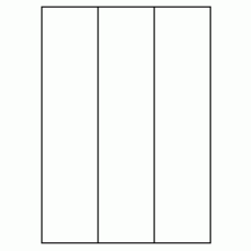 427 - Label Size 70mm x 295.2mm - 3 labels per sheet